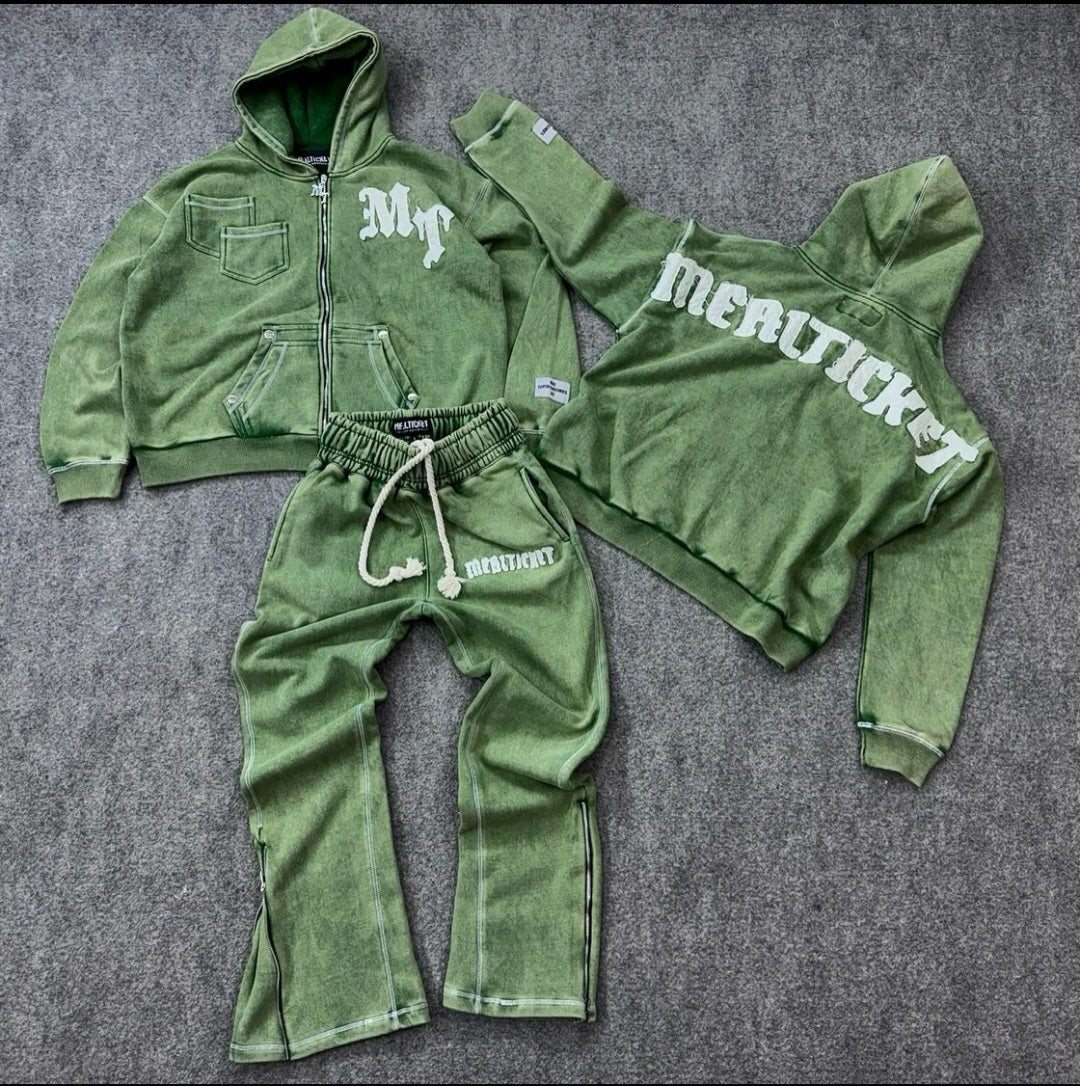 MEALTIKET Hoodie X Pants SET